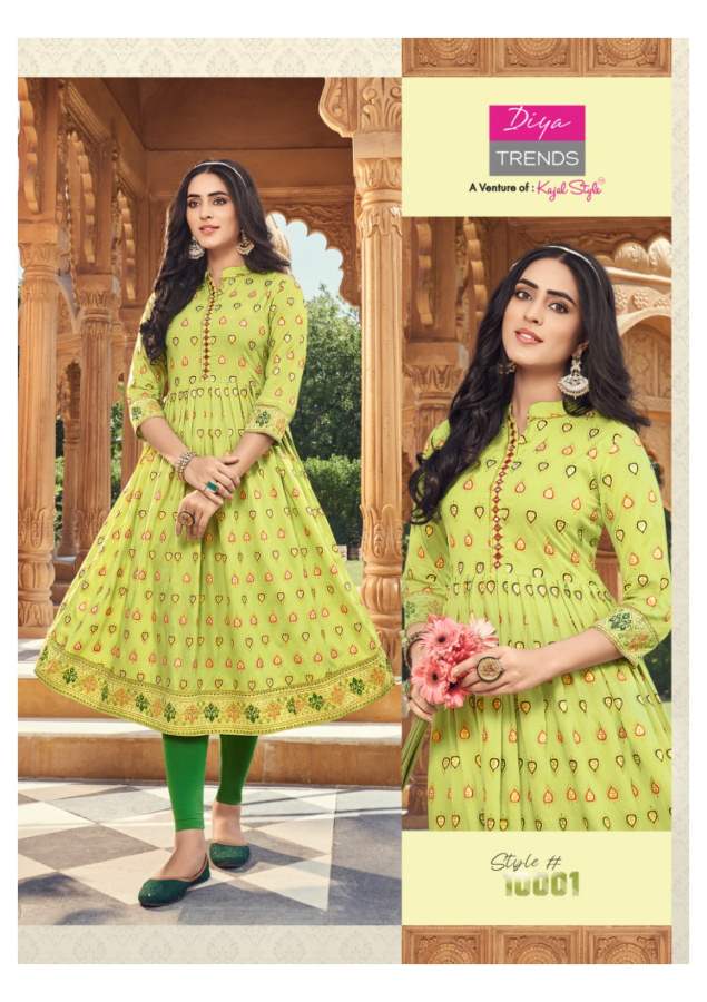 Ethnicity 10 New Latest Ethnic Wear Rayon Embroidery Kurti Collection